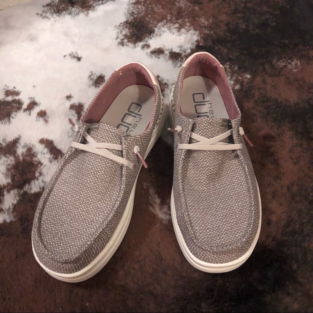 Womens HEY DUDE warm tan